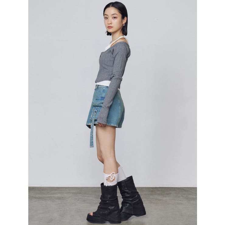 タンクレイヤードスキントップス | EMODA | 詳細画像23 