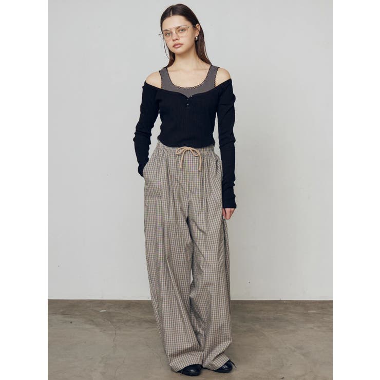 タンクレイヤードスキントップス | EMODA | 詳細画像27 