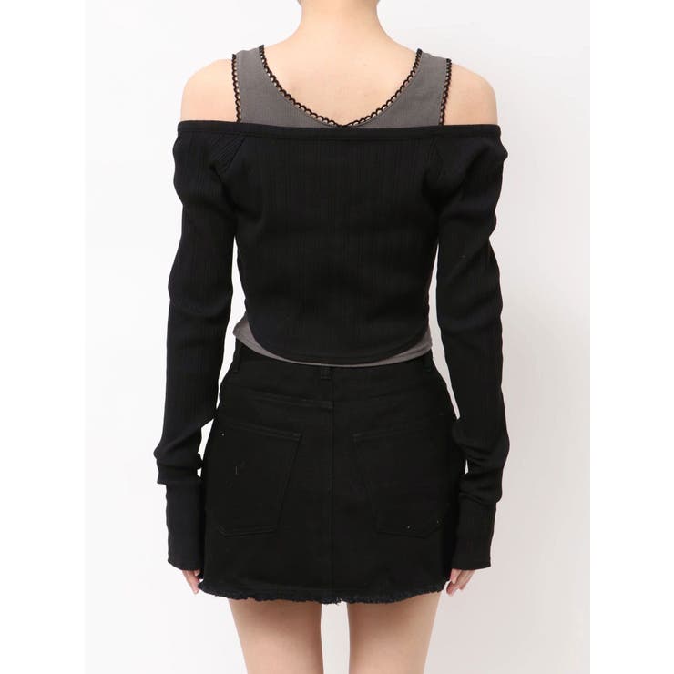 タンクレイヤードスキントップス | EMODA | 詳細画像32 