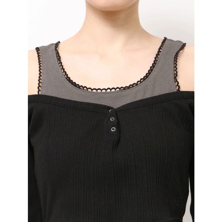 タンクレイヤードスキントップス | EMODA | 詳細画像33 