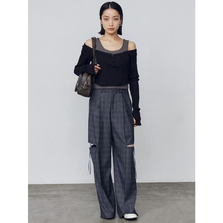 タンクレイヤードスキントップス | EMODA | 詳細画像7 