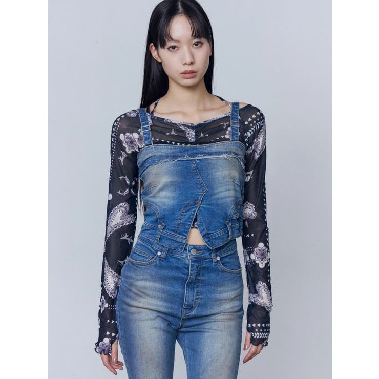 ストラップシアートップス | EMODA | 詳細画像27 