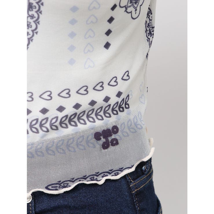 ストラップシアートップス | EMODA | 詳細画像40 