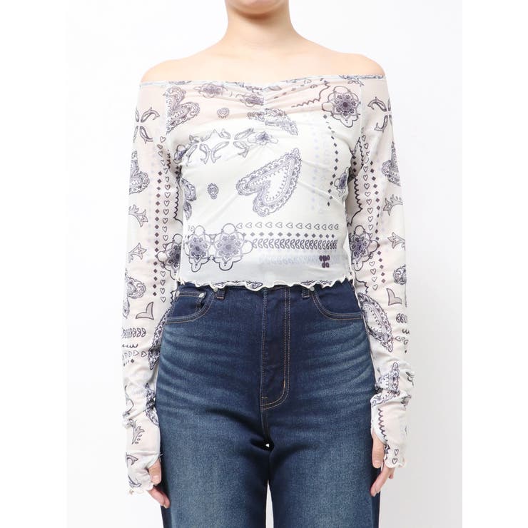 ストラップシアートップス | EMODA | 詳細画像42 