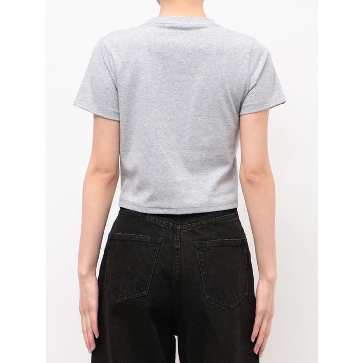 リボンテープTシャツ | EMODA | 詳細画像27 