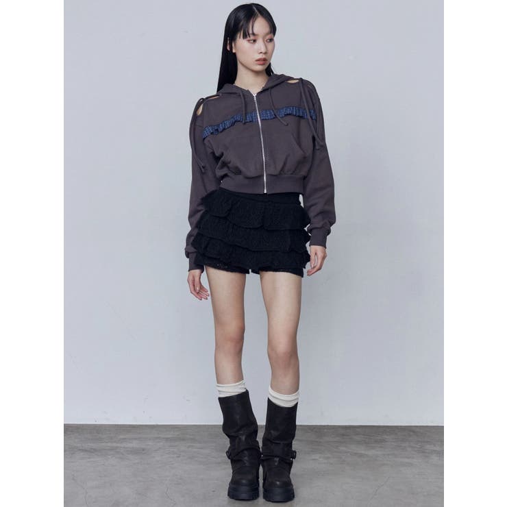 カットアウトリボンフーディ | EMODA | 詳細画像22 