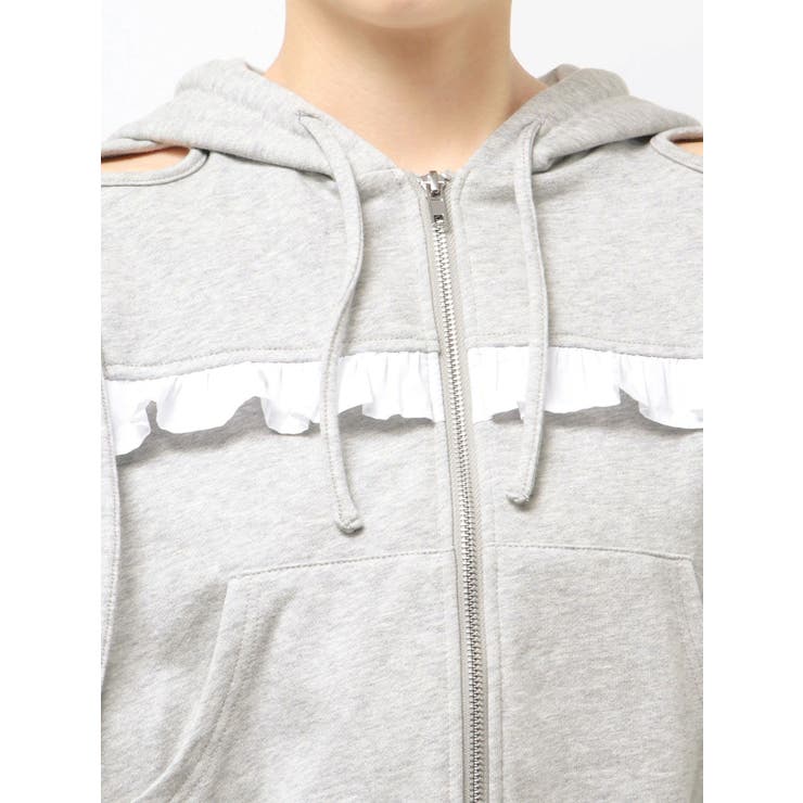 カットアウトリボンフーディ | EMODA | 詳細画像26 