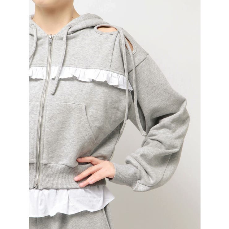 カットアウトリボンフーディ | EMODA | 詳細画像27 