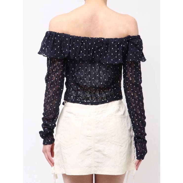 オフショルダーギャザートップ | EMODA | 詳細画像23 