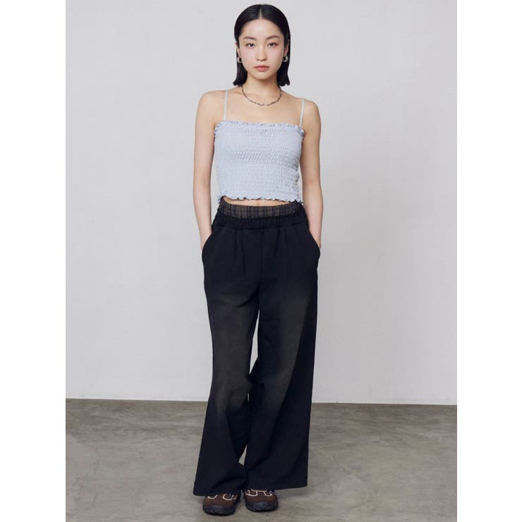 シャーリングクロップキャミソール | EMODA | 詳細画像10 