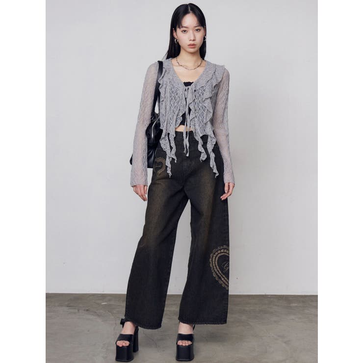 シャーリングクロップキャミソール | EMODA | 詳細画像17 