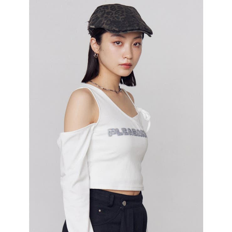 レイヤードロゴロングスリーブTシャツ | EMODA | 詳細画像15 