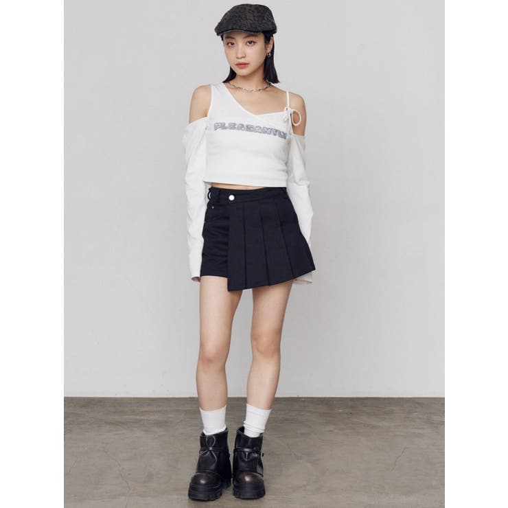 レイヤードロゴロングスリーブTシャツ | EMODA | 詳細画像17 