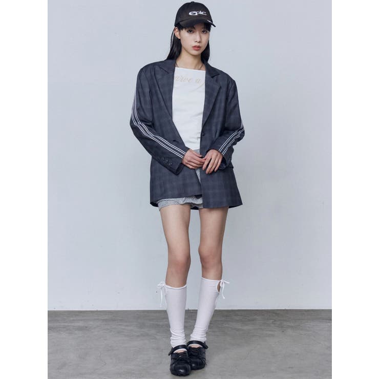 ワイドネックサイドストリングトップス | EMODA | 詳細画像35 