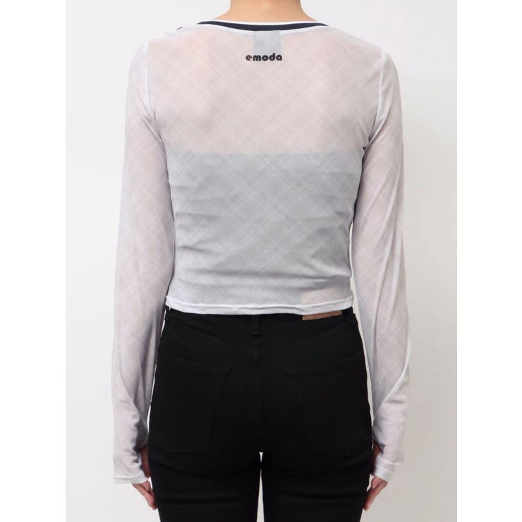 【UMBRO×EMODA】シアーロングスリーブTシャツ | EMODA | 詳細画像22 