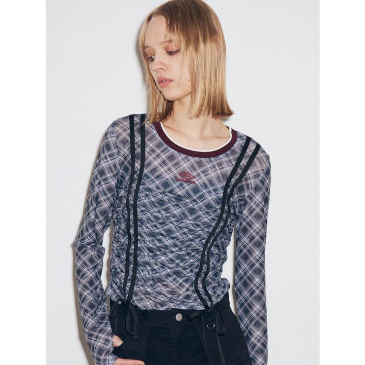 【UMBRO×EMODA】シアーロングスリーブTシャツ | EMODA | 詳細画像4 