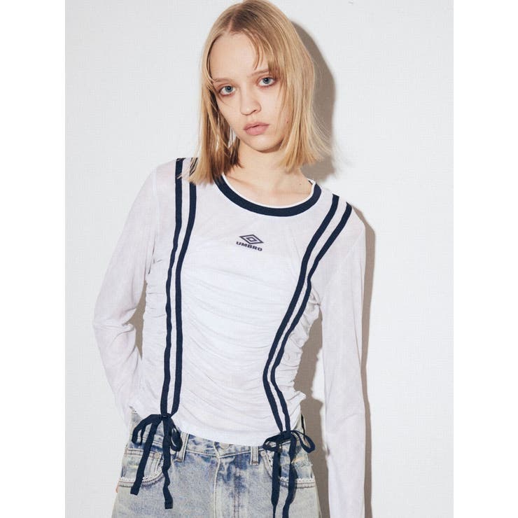 【UMBRO×EMODA】シアーロングスリーブTシャツ | EMODA | 詳細画像8 