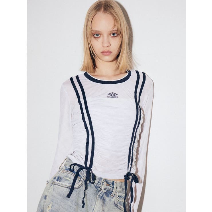 【UMBRO×EMODA】シアーロングスリーブTシャツ | EMODA | 詳細画像9 