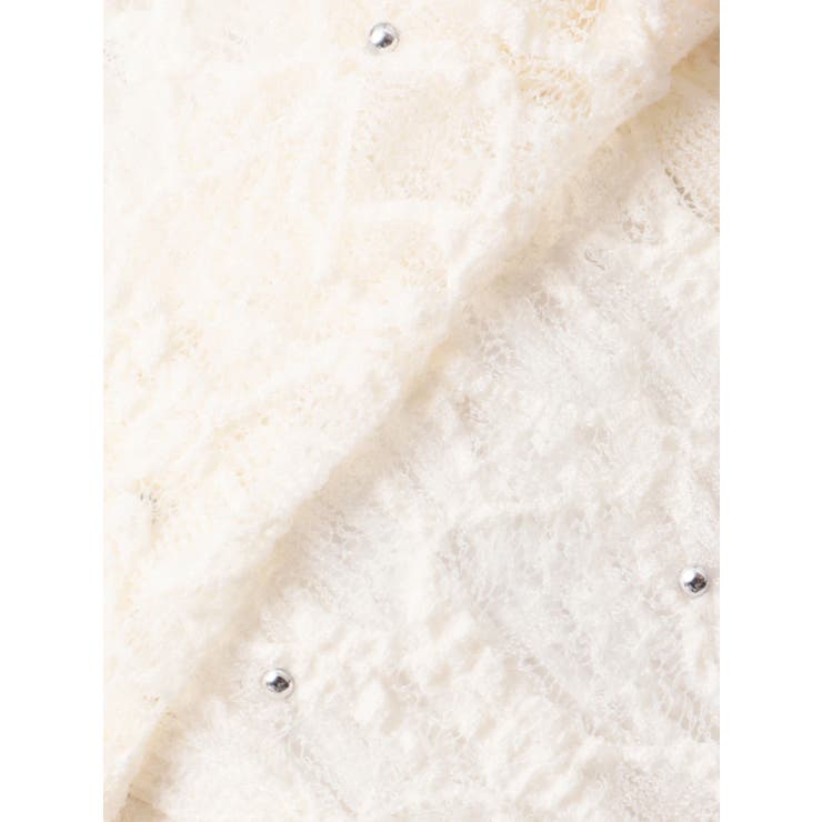 ドットラッフルフリルクロップトップ | EMODA | 詳細画像27 