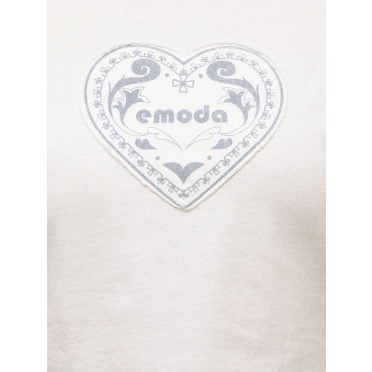 エンブレムハートパッチTシャツ | EMODA | 詳細画像35 