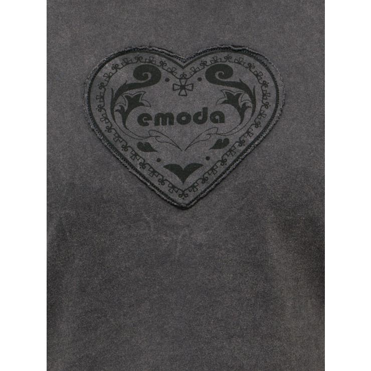 エンブレムハートパッチTシャツ | EMODA | 詳細画像38 