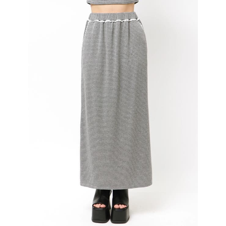 レースラインマキシスカート | EMODA | 詳細画像15 