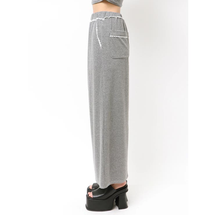 レースラインマキシスカート | EMODA | 詳細画像16 