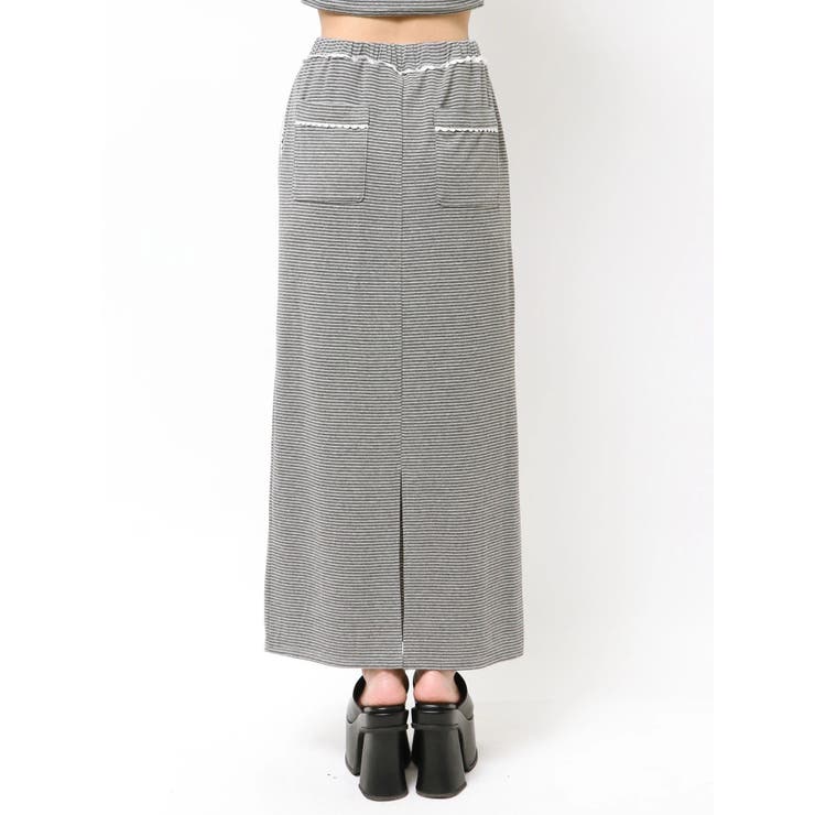 レースラインマキシスカート | EMODA | 詳細画像17 