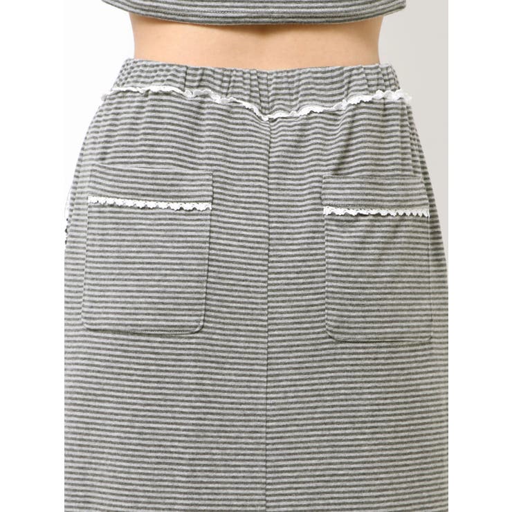 レースラインマキシスカート | EMODA | 詳細画像18 