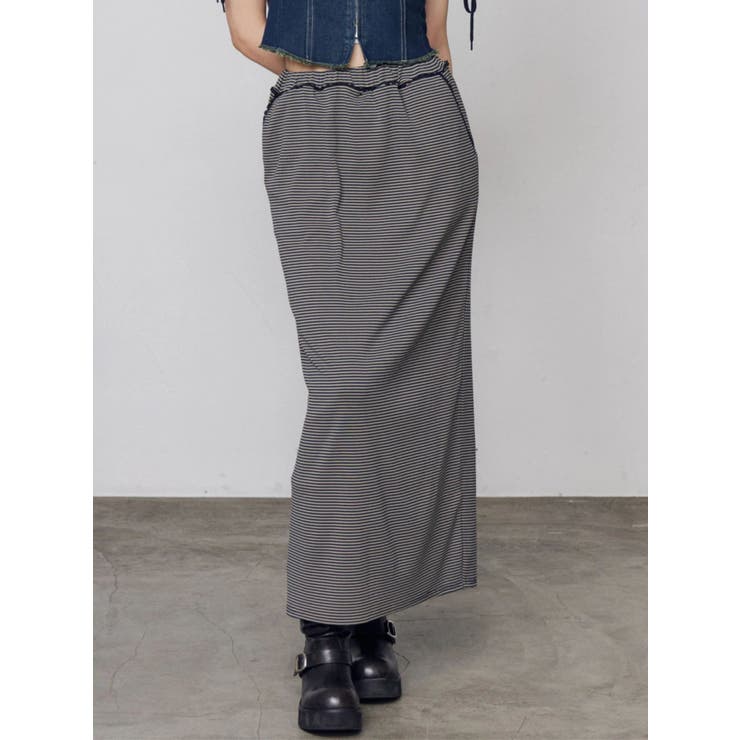 レースラインマキシスカート | EMODA | 詳細画像9 