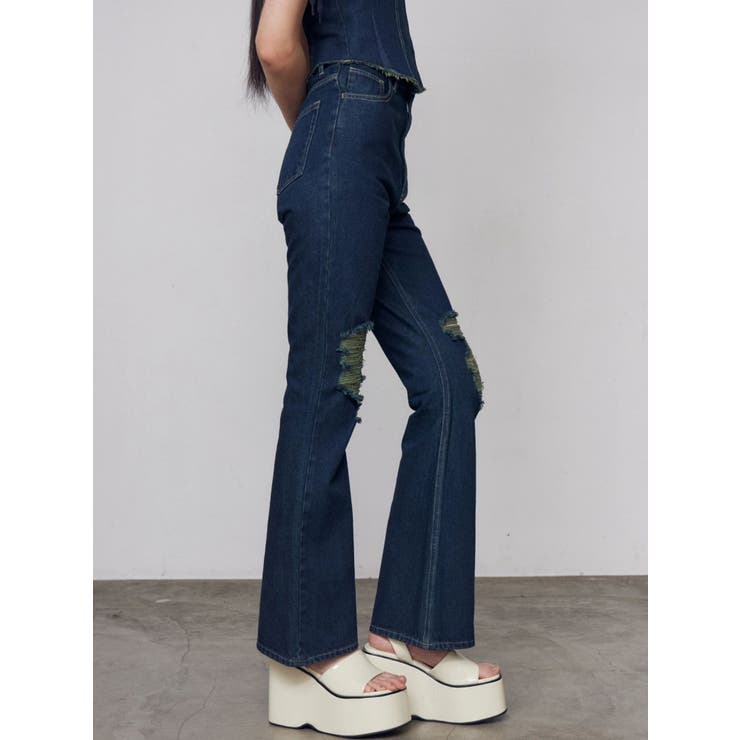 ウエッジプラットフォームサンダル | EMODA | 詳細画像9 