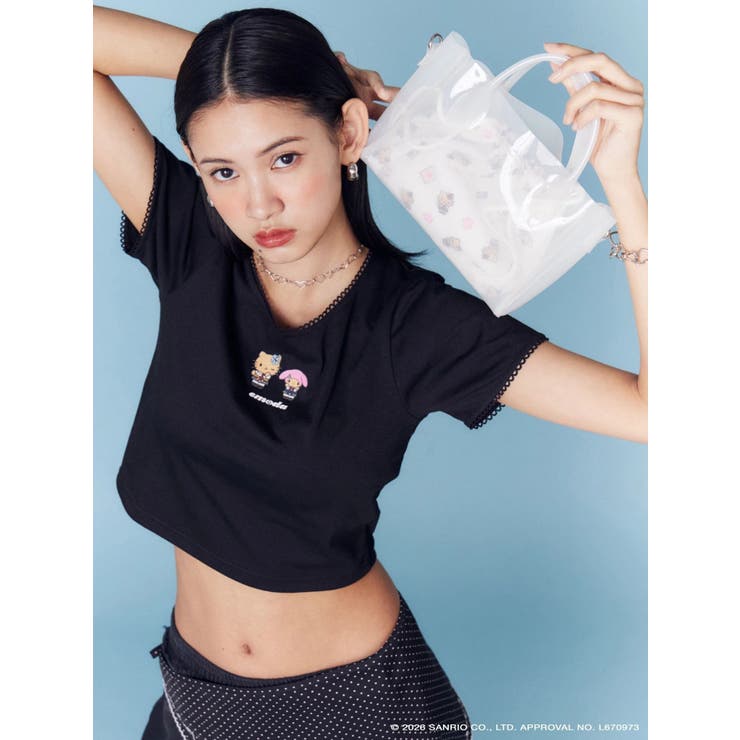 【日焼けHello Kitty×EMODA】CLEAR SHOULDER | EMODA | 詳細画像9 