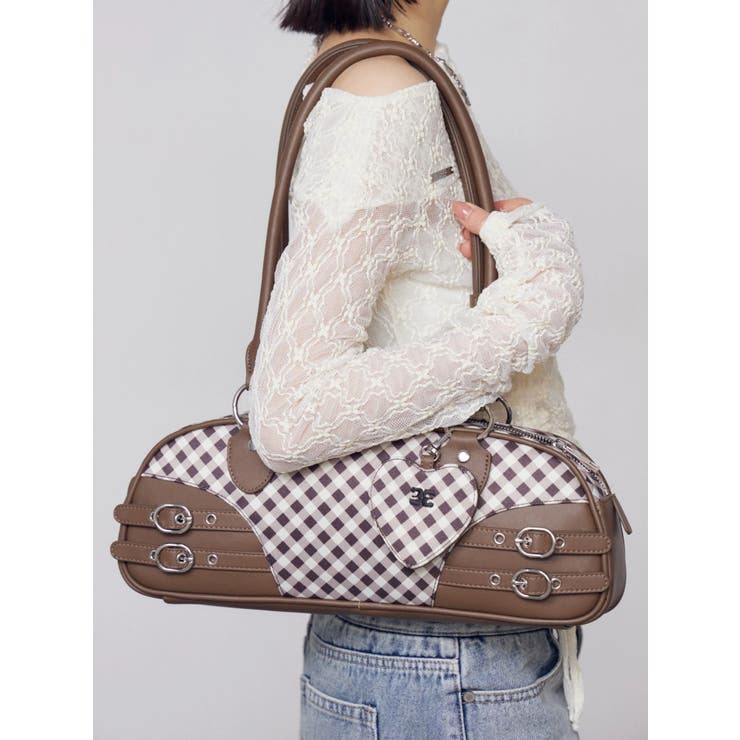 ワイドボストンベルトショルダーバッグ | EMODA | 詳細画像2 