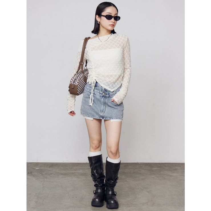 ワイドボストンベルトショルダーバッグ | EMODA | 詳細画像5 