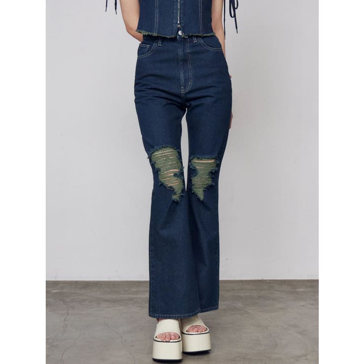 クラッシュフレアデニム | EMODA | 詳細画像11 