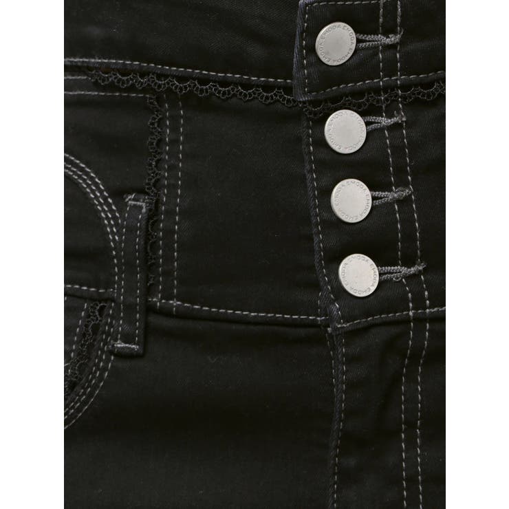 レースサイドオープンフレアパギンス | EMODA | 詳細画像12 