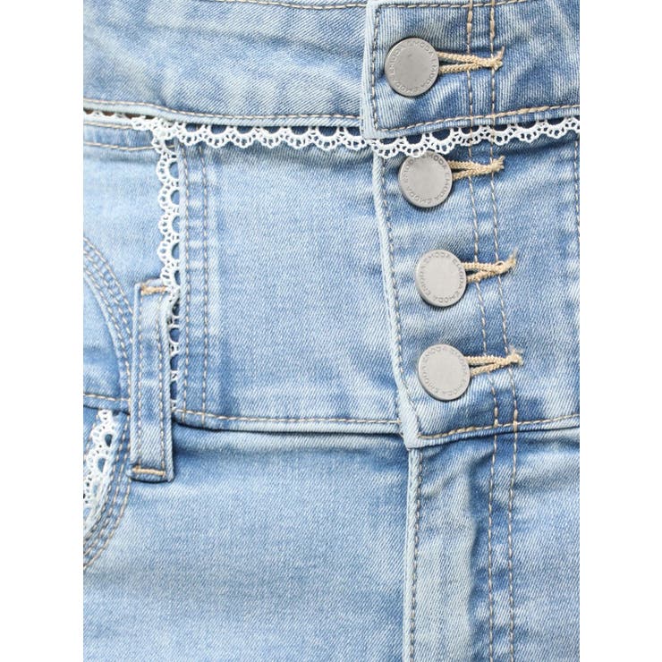 レースサイドオープンフレアパギンス | EMODA | 詳細画像14 