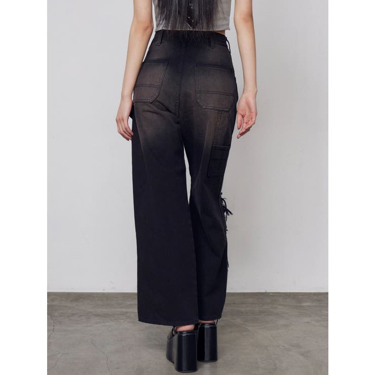 レースクラッシュルーズデニム | EMODA | 詳細画像13 