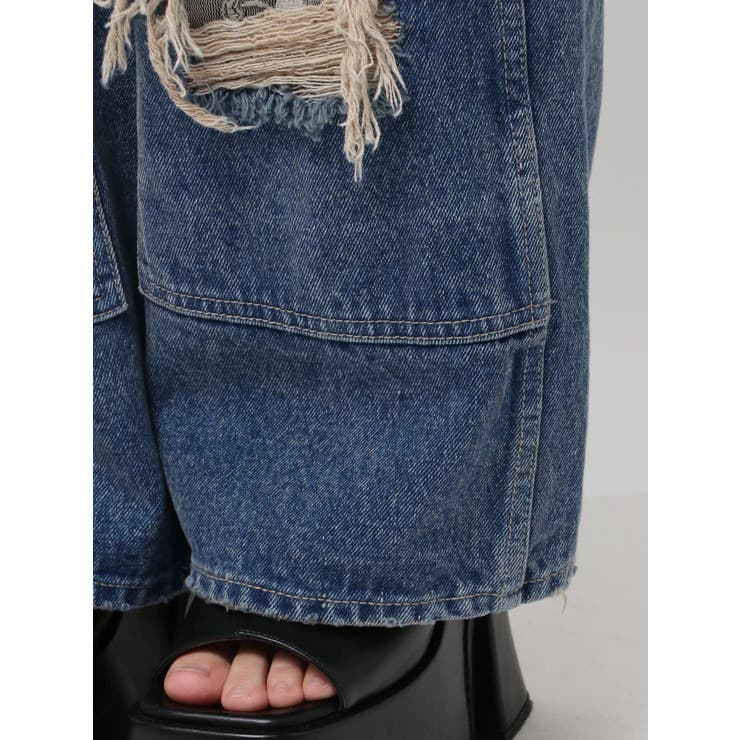 レースクラッシュルーズデニム | EMODA | 詳細画像25 