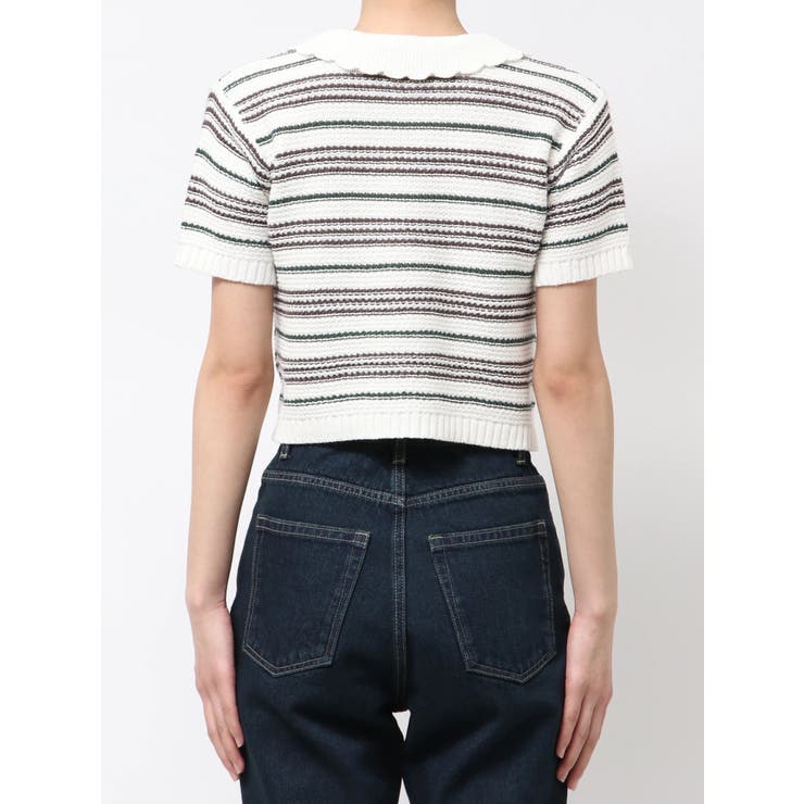 ボーダーポロニット | EMODA | 詳細画像19 