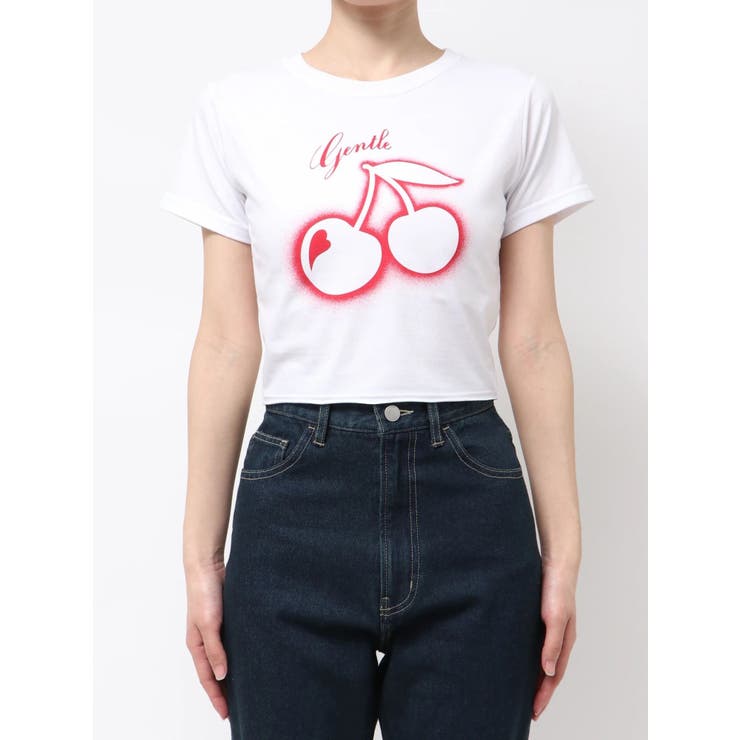 チェリープリントTシャツ【WEB限定カラーあり】 | EMODA | 詳細画像2 