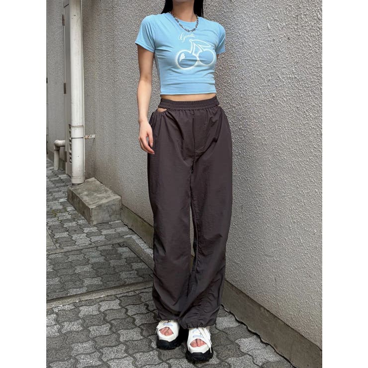 【WEB限定カラーあり】チェリープリントTシャツ | EMODA | 詳細画像21 