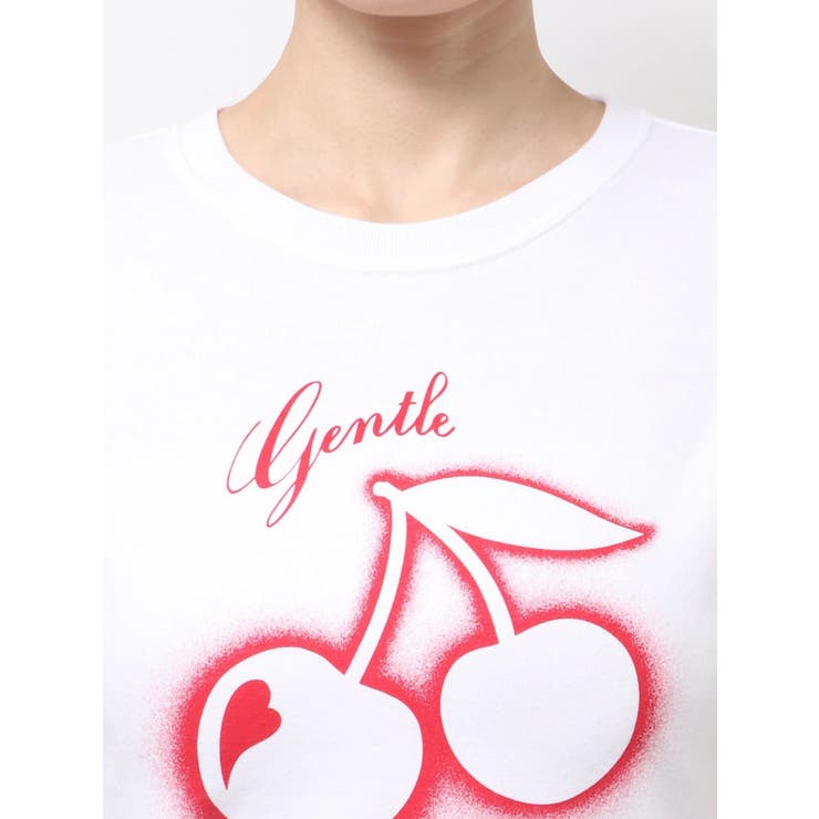 【WEB限定カラーあり】チェリープリントTシャツ | EMODA | 詳細画像31 