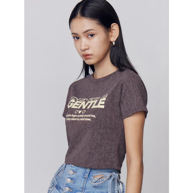 ジェントルプリントTシャツ | EMODA | 詳細画像14 