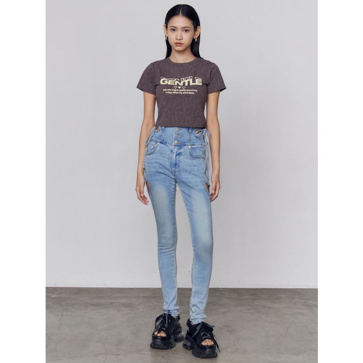 ジェントルプリントTシャツ | EMODA | 詳細画像15 