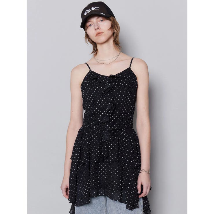 シアーラッフルキャミロングトップ | EMODA | 詳細画像11 