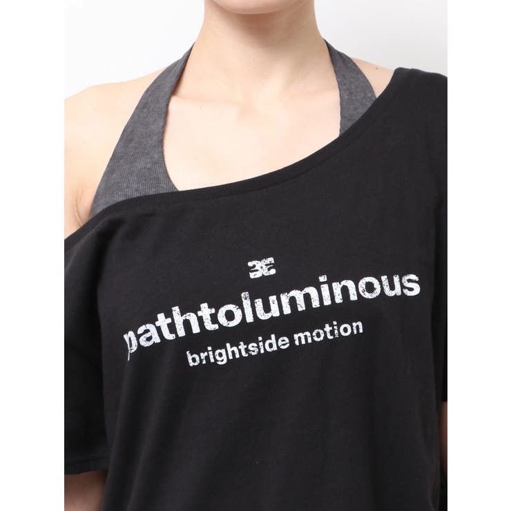 ルーズネックストリングTシャツ | EMODA | 詳細画像25 