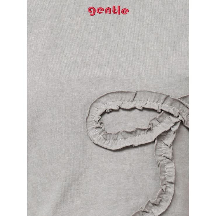 フリルパッチミニマルTシャツ | EMODA | 詳細画像23 