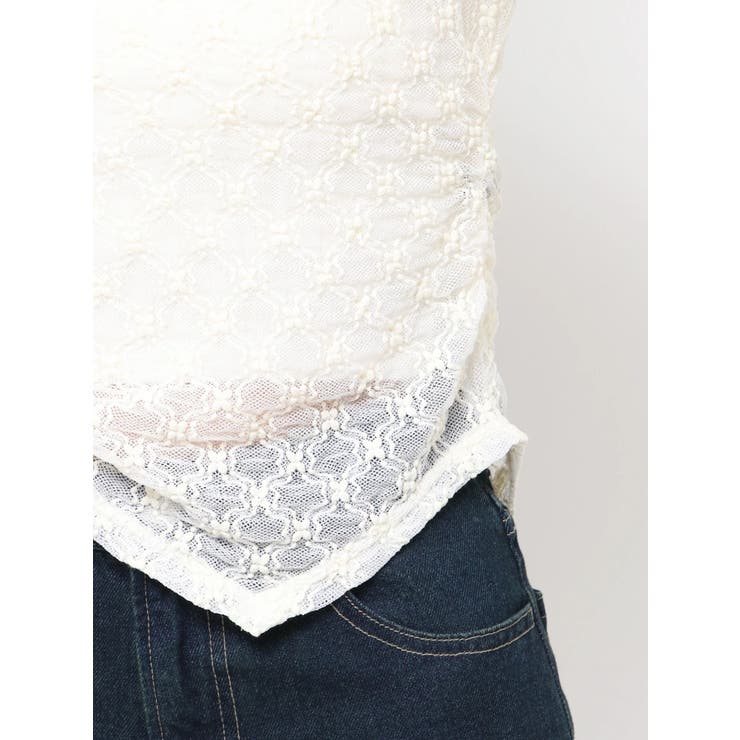 アシンメトリーオフショルダートップ | EMODA | 詳細画像22 