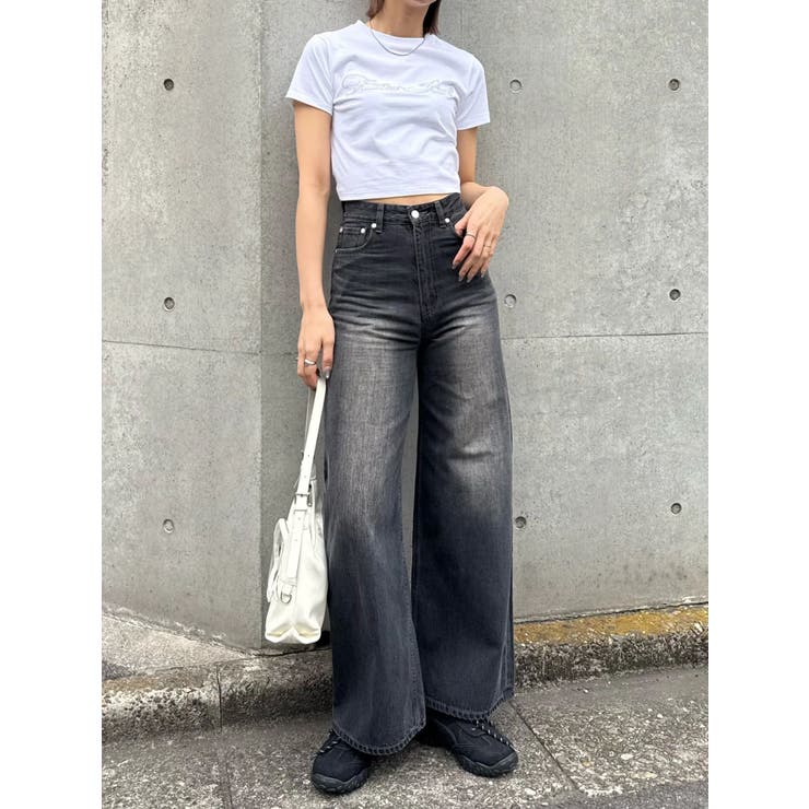 【WEB限定カラー登場！】バックリボンルーズジーンズ | EMODA | 詳細画像21 